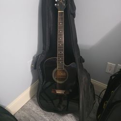 Guitar Jasmine By Takamine With Cover