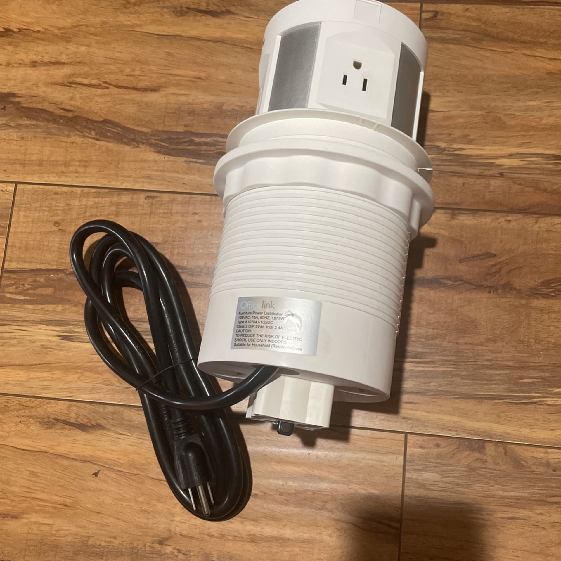 Officelink Furniture Power Distribution Units Pop Up InDesk Power & Data Module