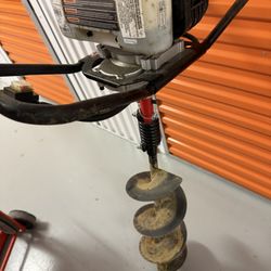 Legend Force 201125 52 cc 2-Cycle Gas Powered 1-Man Earth Auger with 8 in. Bit