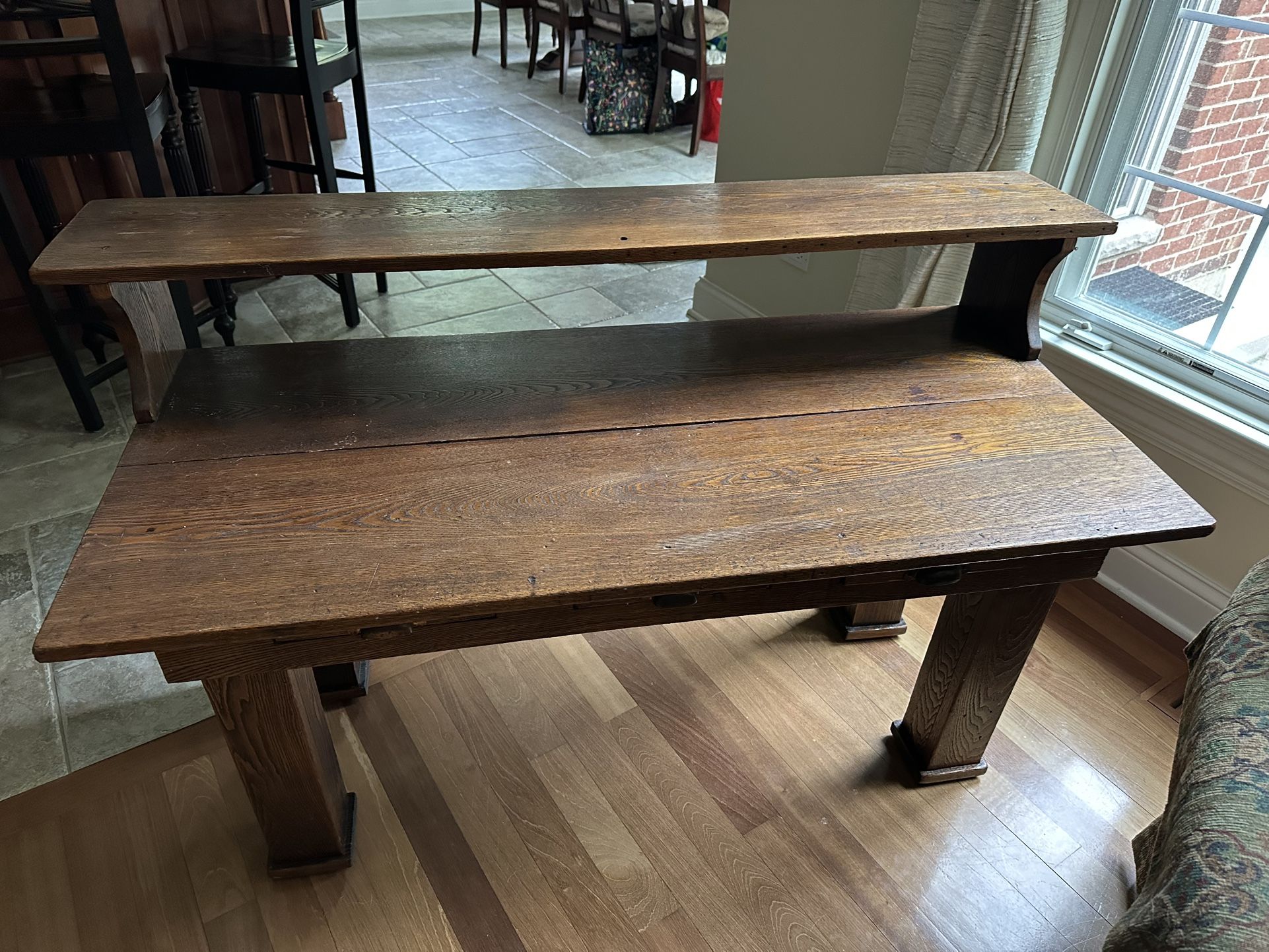 Vintage Child’s Desk Or Sofa Table