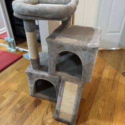 Gray Small Cat Condo 