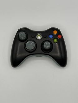 Microsoft Xbox 360 Wireless Controller - Glossy Black Tested
