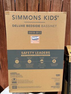 Simmons Kids Deluxe Bedside Bassinet