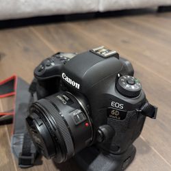 Canon EOS 6D Mark II DSLR Camera + 50mm Lens Excellent Condition