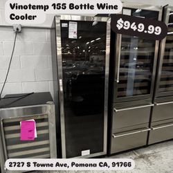 Vinotemp 155 Bottle Wine Cooler 