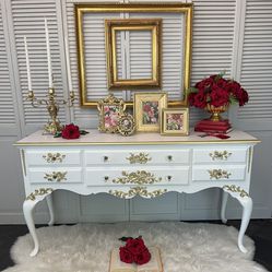 ENTRYWAY TABLE, BUFFET, SIDEBOARD, MEDIA CONSOLE