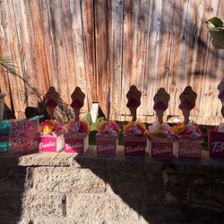 Barbie Center Pieces