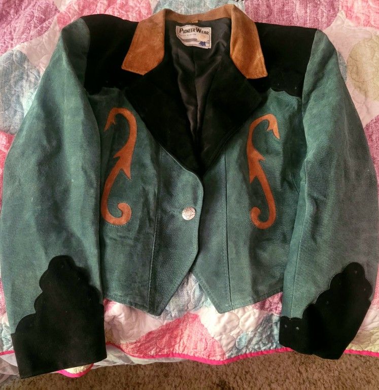 PIONEER WEAR VINTAGE WESTERN SUEDE JACKET