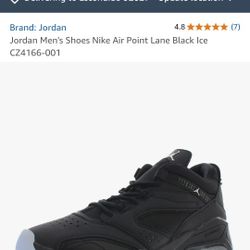 Jordan Nike Air Point Lane Black Ice Size 13 Men's 