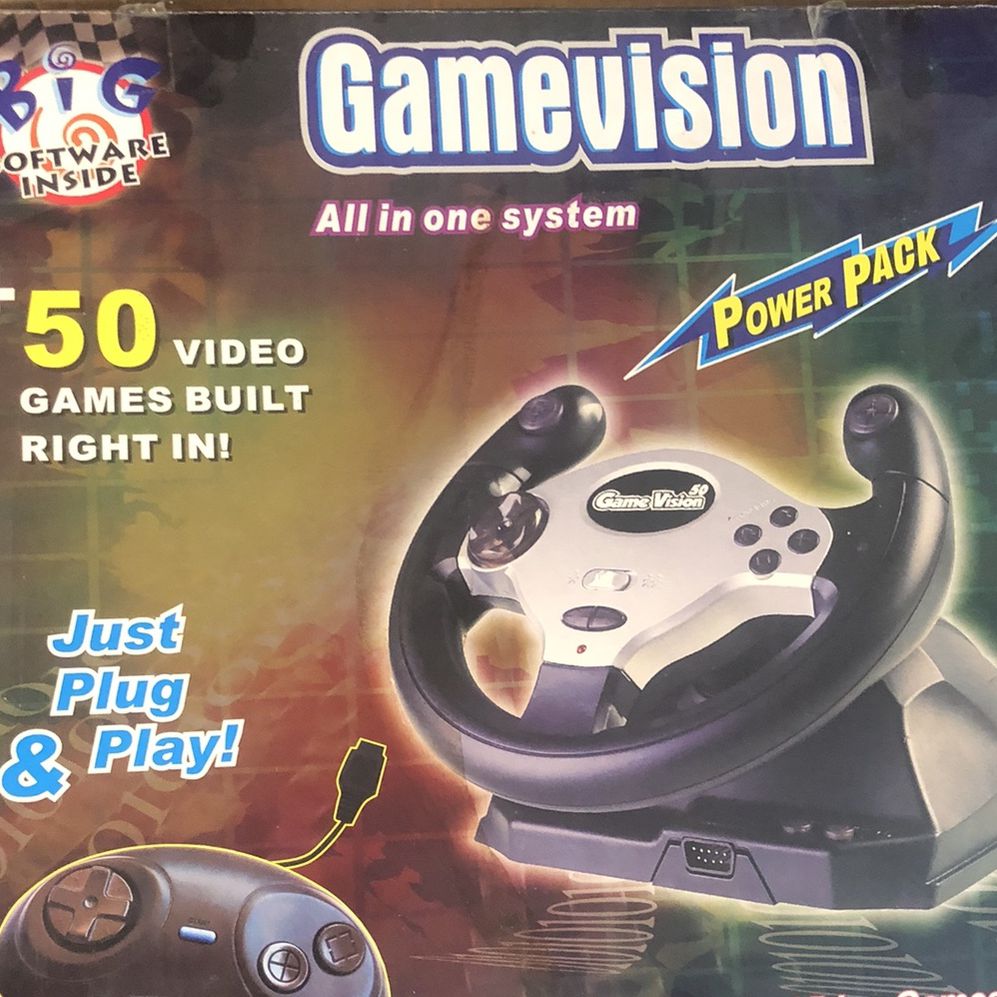 GAME VISION 50 Gamevision VIDEO GAME ALL IN ONE SYSTEM 50 GAMES