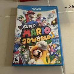 NEW SUPER MARIO 3D WORLD NINTENDO WII U