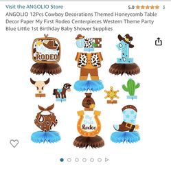 First Rodeo - Centerpieces