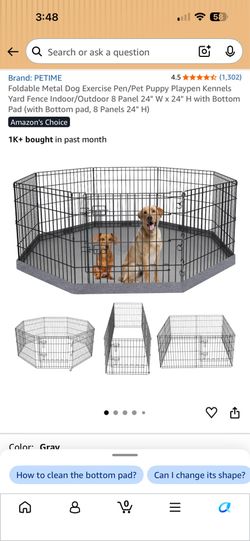 Dog crate
