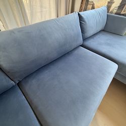 Miller 2 - Piece Upholstered Sectional By AllModern (from Wayfair)