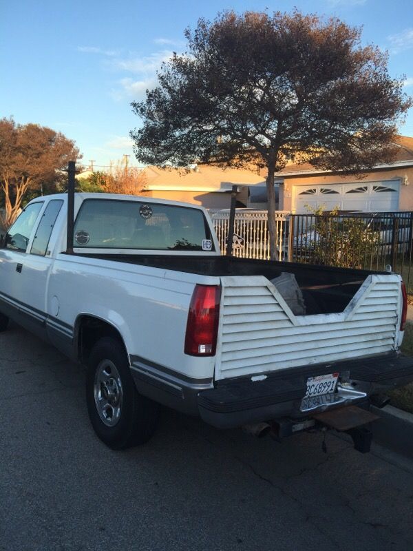 chevy silverado 93 vendo la pura caja lacama dela troka