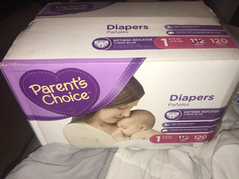 Brand new size 1 pampers