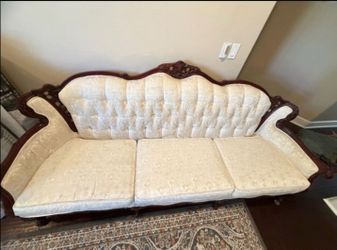 Louis XV Style sofa and loveseat