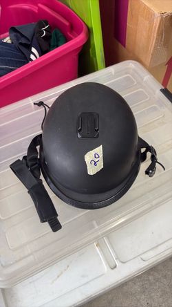 Matte Black Half Shell Motorcycle  E-bike bicycle Helmet