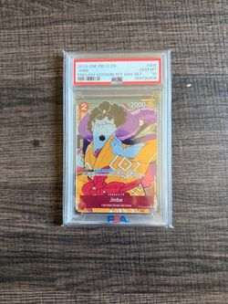 2024 One Piece EN Jinbe #005 English Version 1st Anniversary Set PSA 10 Gem Mint