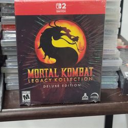 NINTENDO SWITCH 2 MORTAL KOMBAT LEGACY KOLLECTION DELUXE EDITION BRAND NEW FACTORY SEALED