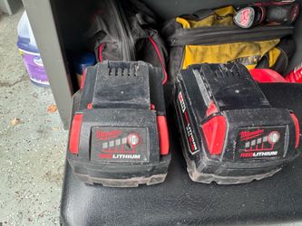 Milwaukee batteries