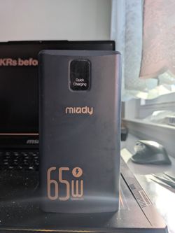 Miady 65w power bank