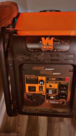 WEN 4000W Surge 3500W Rated Portable Generator