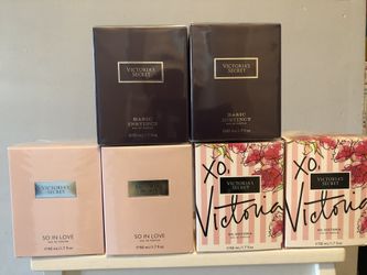 $25 each Victoria secret Perfume it’s 50ml each bottle and pick up Gahanna