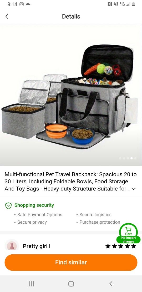 Dogs Backpack Travel