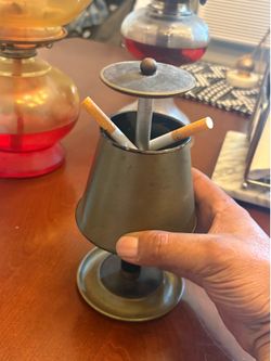 Vintage mid century modern cigarette holder/ash tray