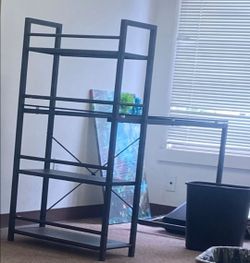 DESK / Black Metal & Tint Glass (NEW)