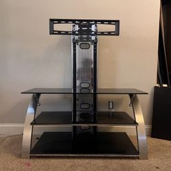 Shelf With A Tv Mount