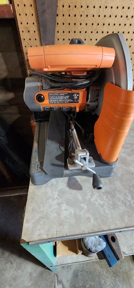 RIDGID ABRASIVE CUT-OFF MACHINE 14\
