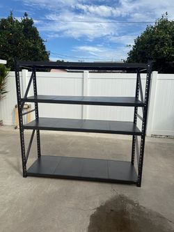 Metal storage shelf for Garage capacity 1800 pounds