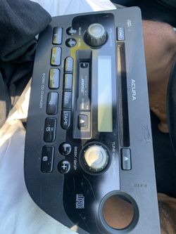 Acura RSX stereo head unit