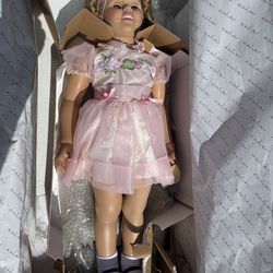 **Vintage Playpal Shirley Temple 33 Inch Doll**
