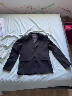Fashion Nova mens suit jacket black