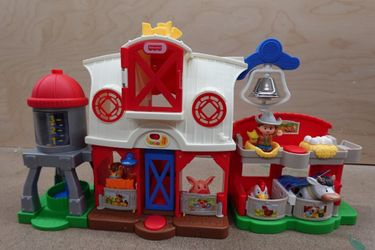 Ages 1+ Fisher-Price Little People Caring for Animals Farm Set