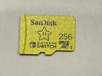 Nintendo Switch OEM 256GB MicroSD $45