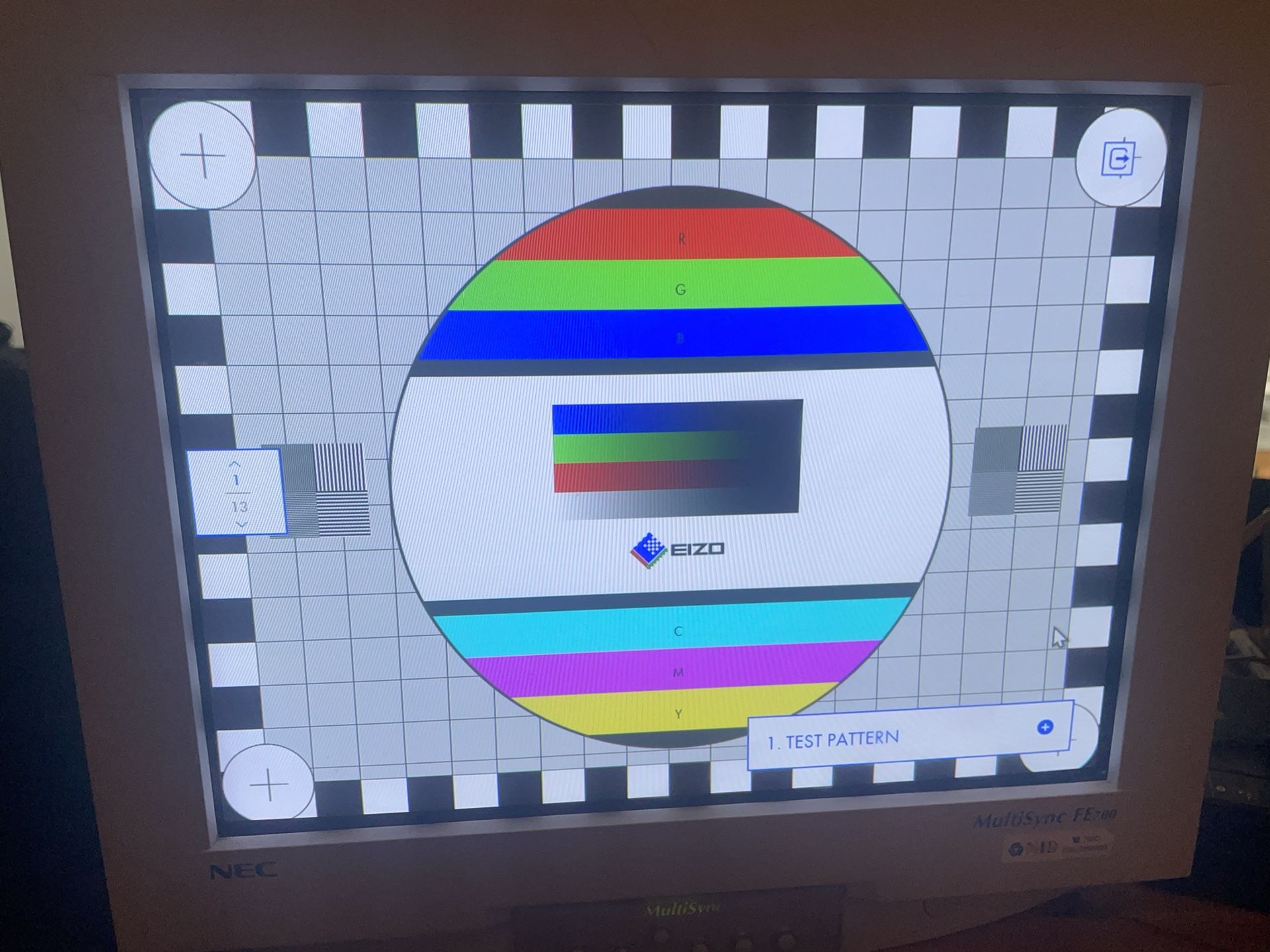 Mitsubishi diamondtron NEC Multisync Fe700 15khz 20hrz 30th Trinitron