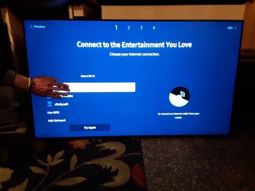 50 Inch Samsung 4K Smart TV