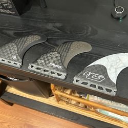Futures HaydenShapes (HS) Carbon Fiber Tri-Fin Set Medium