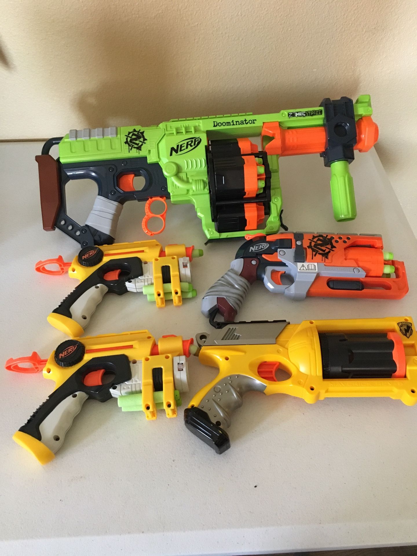 Nerf guns