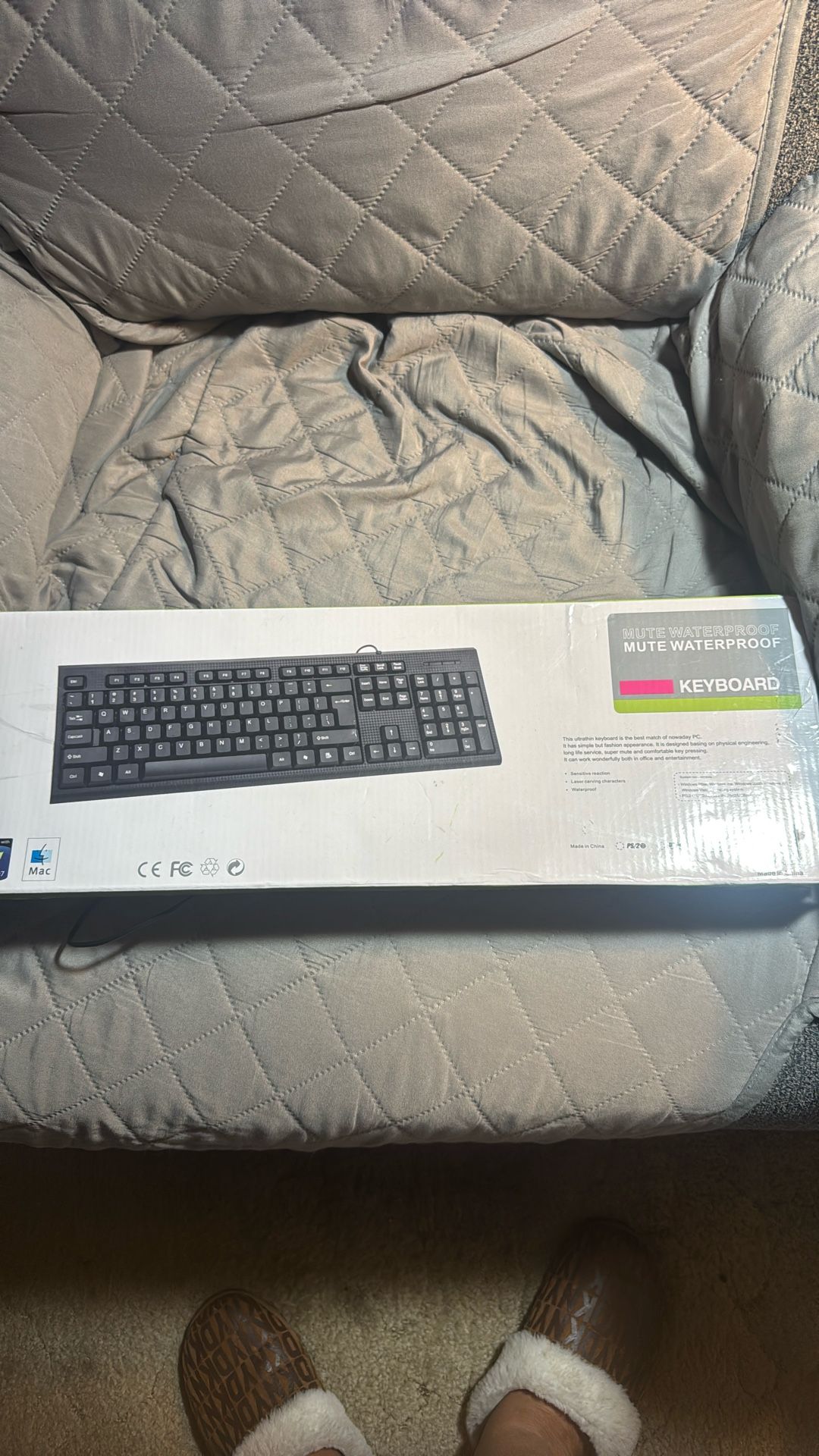 Keyboard Mute Waterproof 