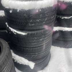 275/45/20 Bridgestone run flat 275/45R20  set of matching used tires in great condition 400$  for 4 tires plus tax.  Mount available but not included.