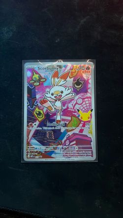 Pokemon Scorbunny 053 Promo Full Art Holo Card English Mega Evolution Promo 2026
