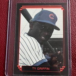 Chicago Cubs Ty Griffin '89 Play Ball #11 Baseball Card RJS