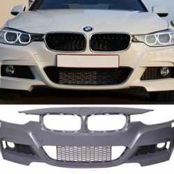 12-18 BMW 3-Series F30 M-Sport Style Front Bumper Conversion