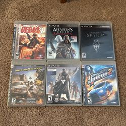 PS3 Games Assassin's creed - Skyrim - Destiny
