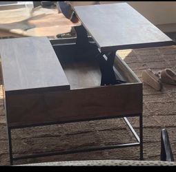 West elm storage coffee table